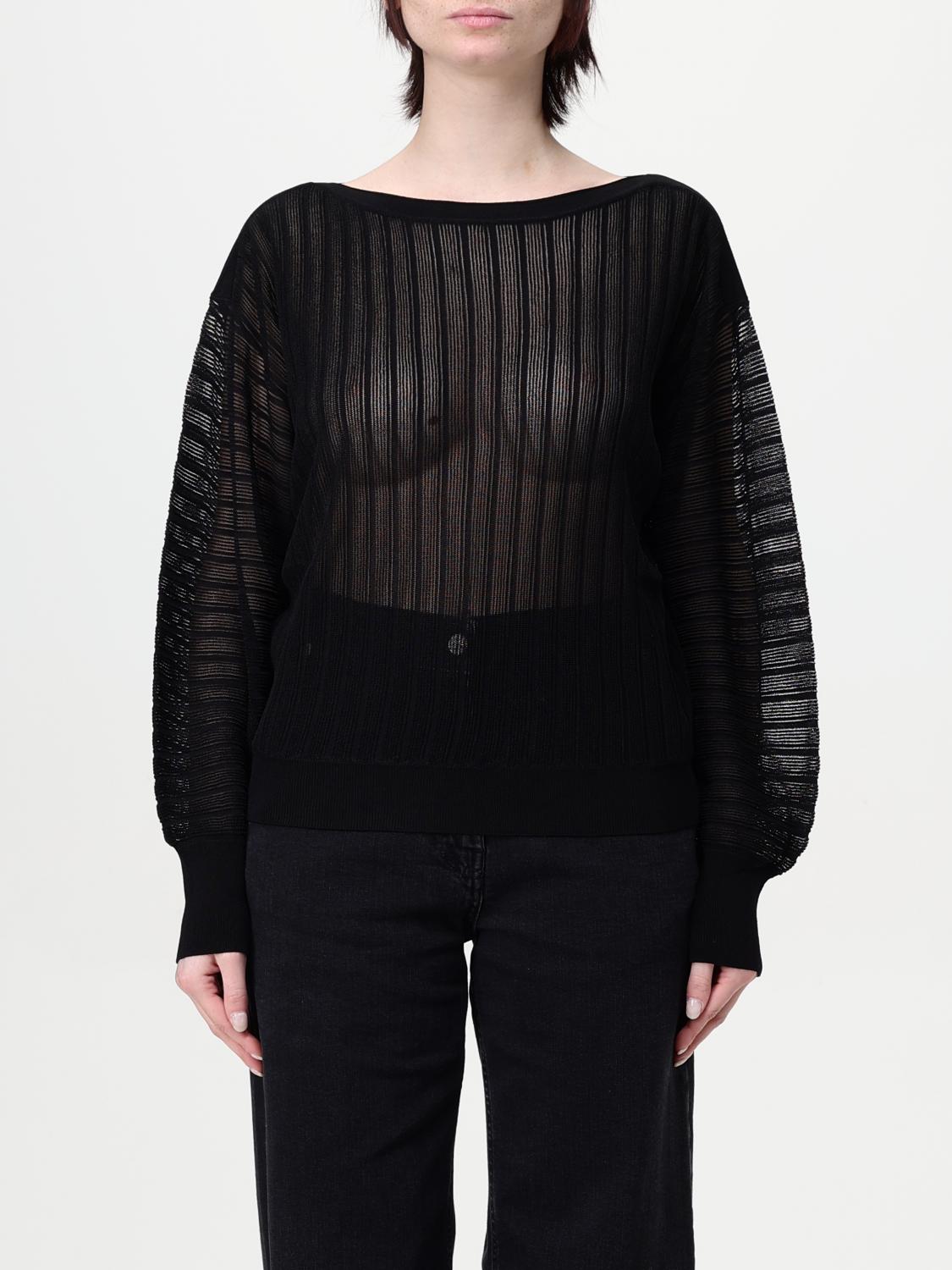 Twinset Actitude Sweater Woman Color Black In Black