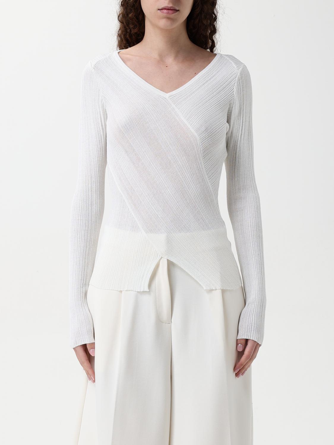 Twinset Actitude Sweater Woman Color White In White