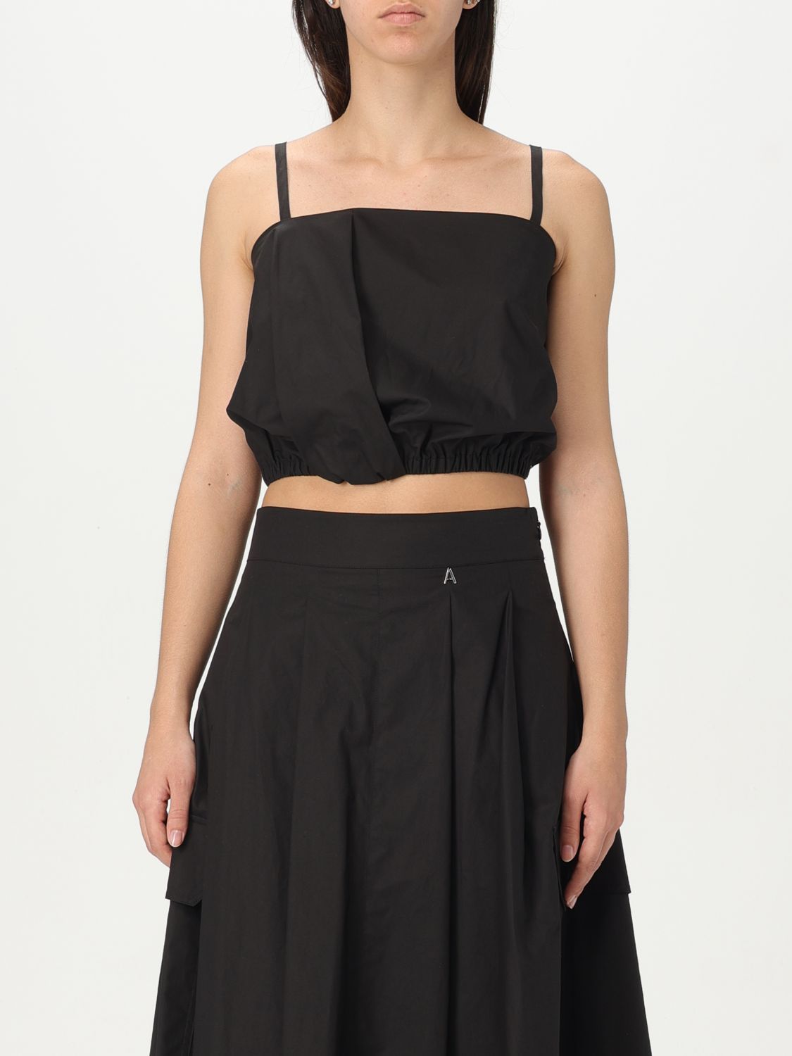 TWINSET ACTITUDE TOP TWINSET ACTITUDE WOMAN COLOR BLACK 427097002