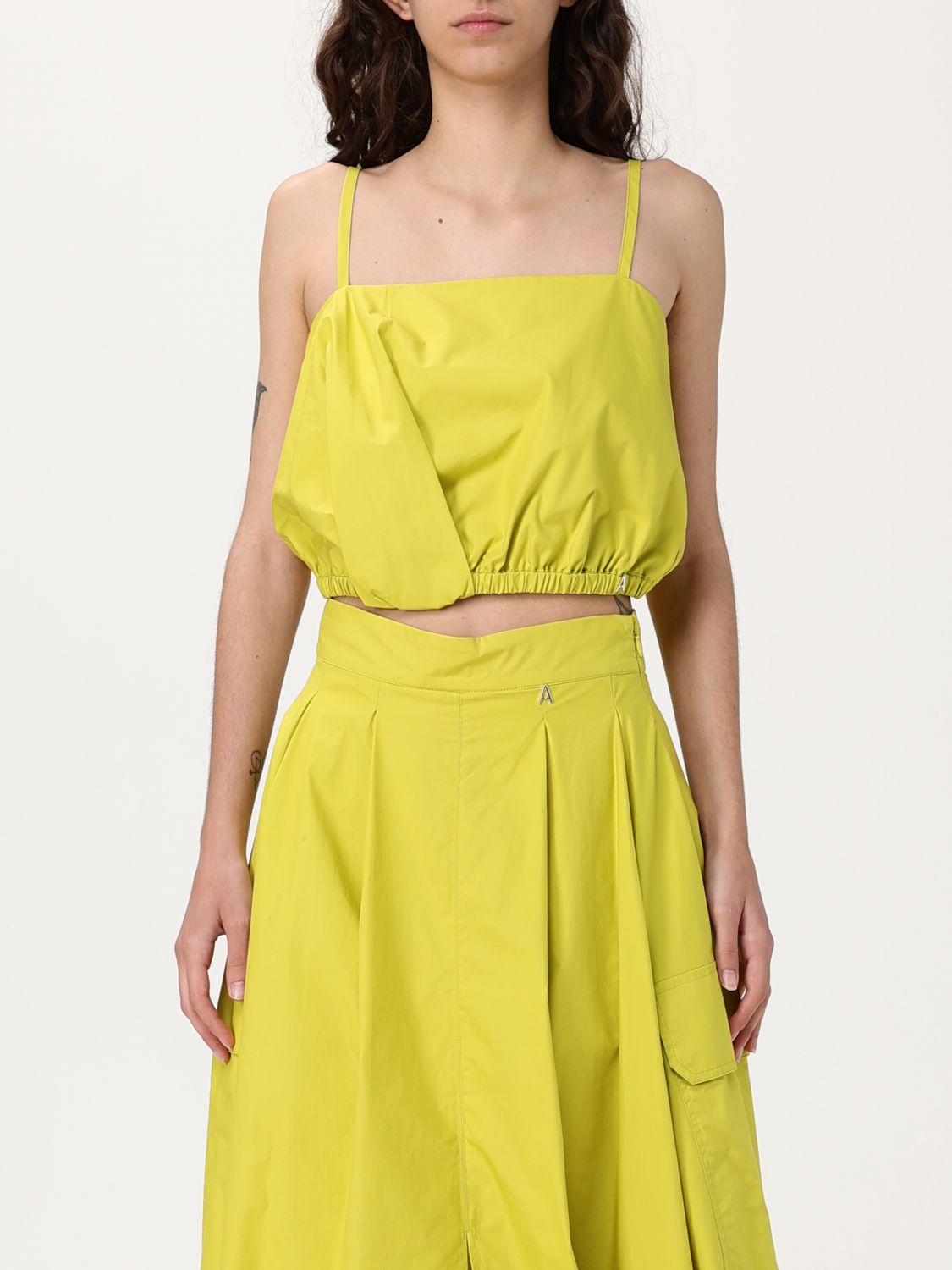 Twinset Actitude Top  Woman Color Yellow