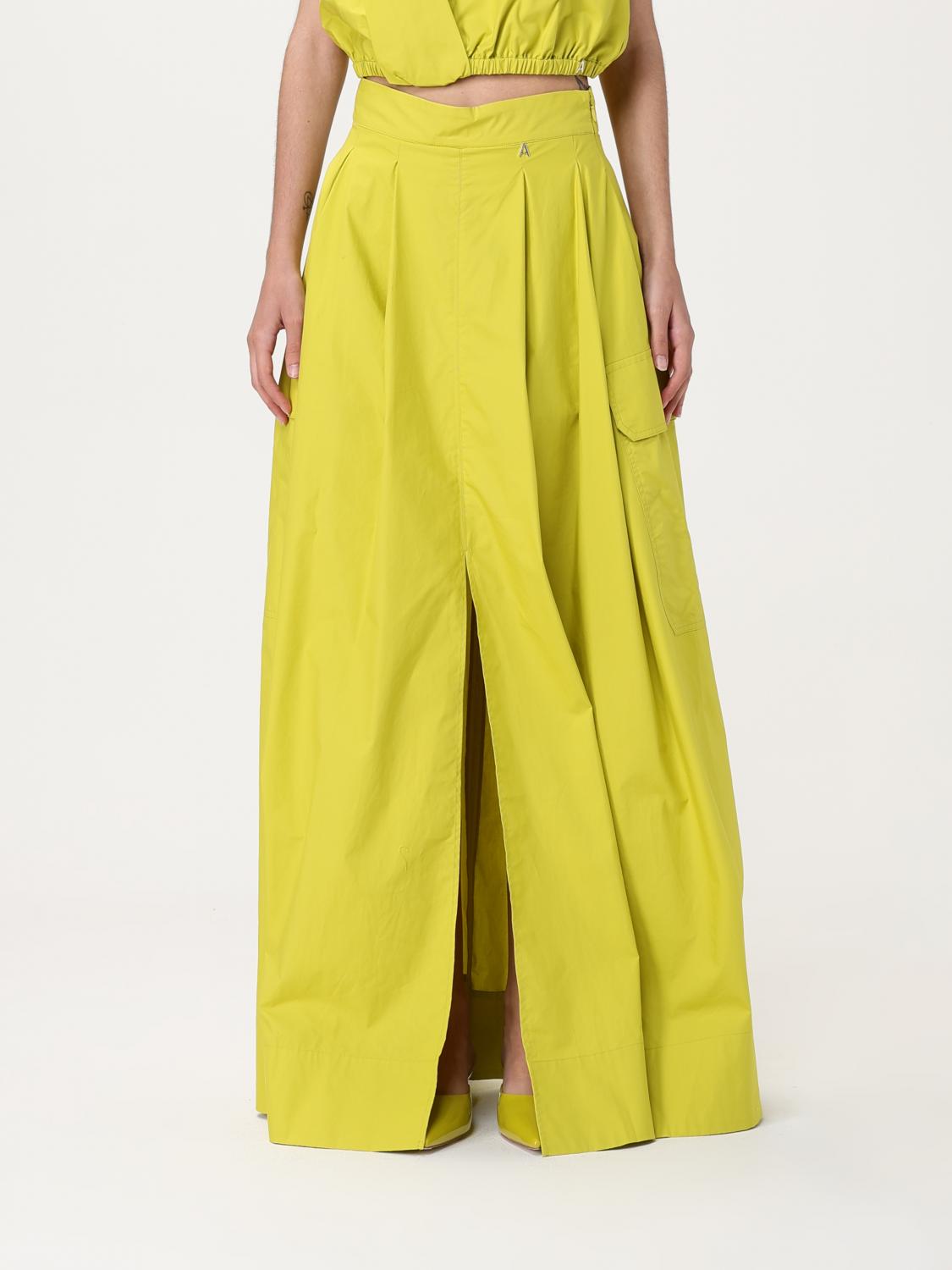 Twinset Actitude Skirt  Woman Color Yellow