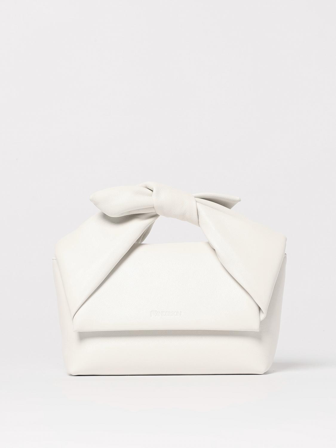 Jw Anderson Twister Mini Crossbody Bag In White