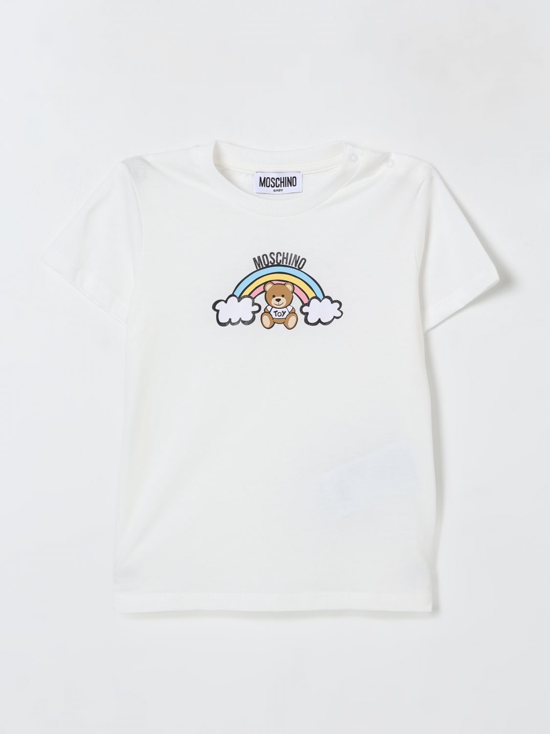 Moschino Teddy Bear T-shirt In Weiss