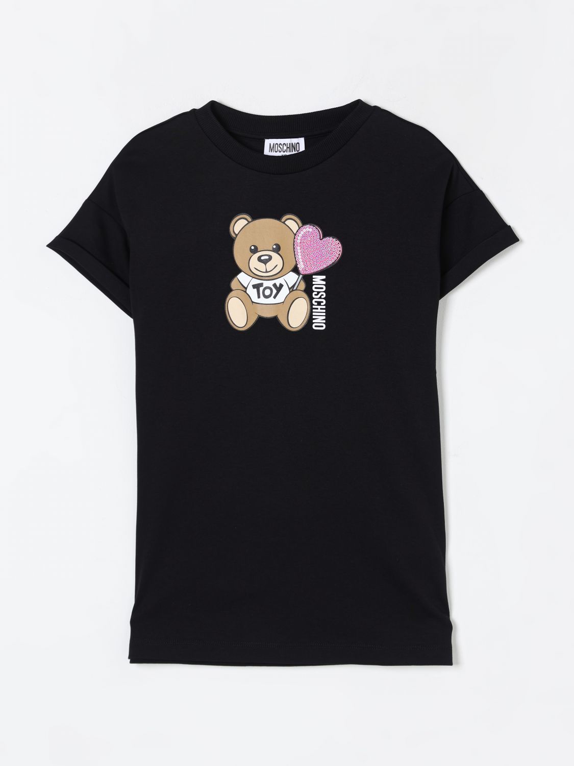 MOSCHINO DRESS MOSCHINO KIDS COLOR BLACK 427254002