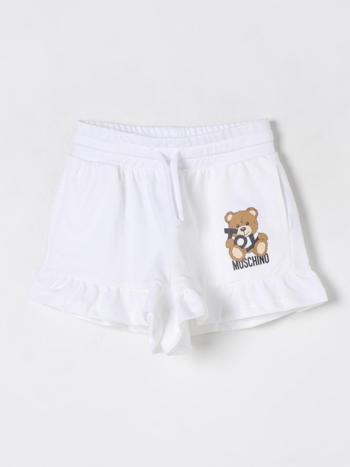 Moschino Short  Kids Color White In White