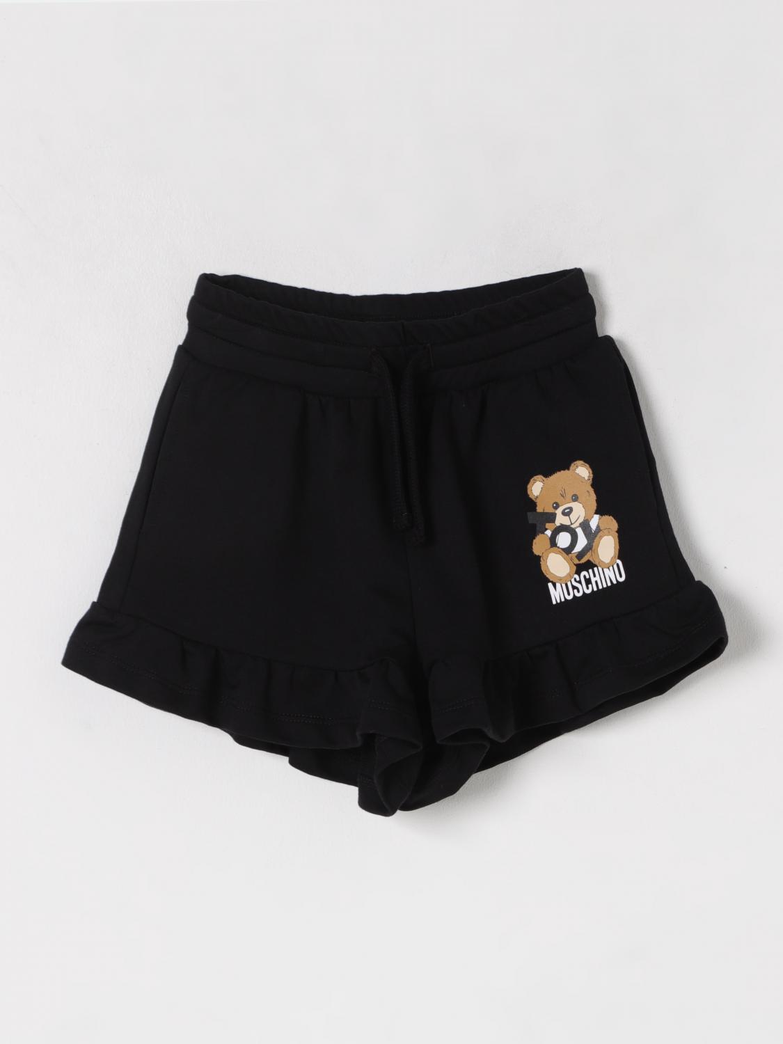 Moschino Short  Kids Color Black In Black