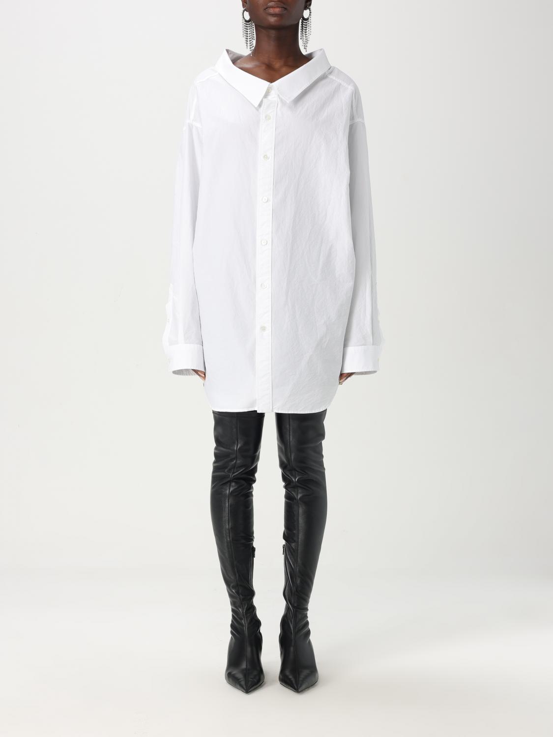 Balenciaga Cotton Shirt In White
