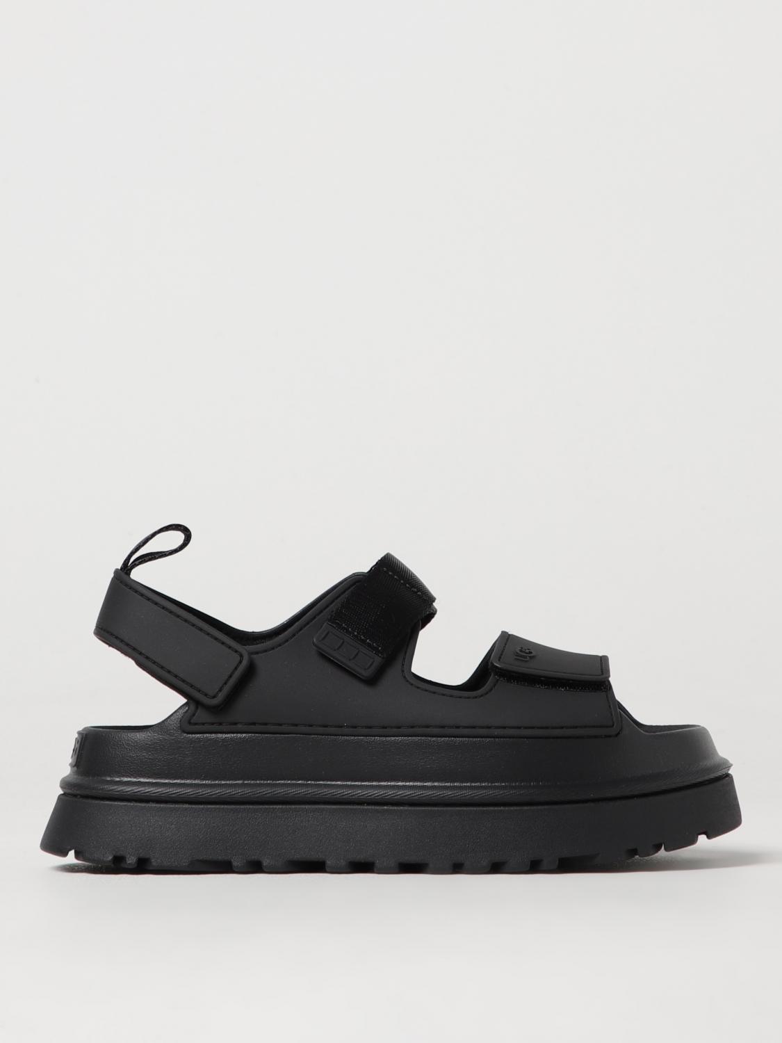 Ugg Goldenglow Black Sandal In Black