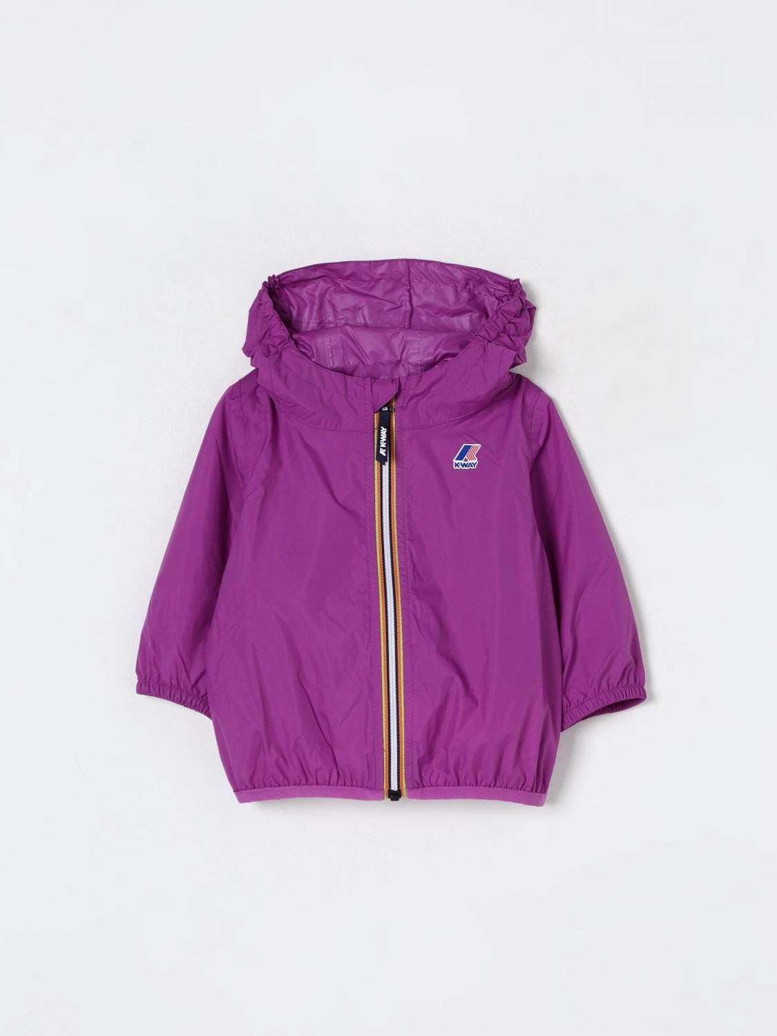 K-way Jacket Kids Color Violet In Violett