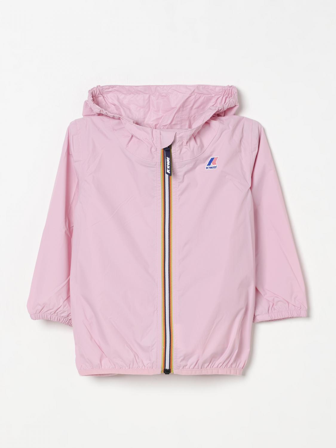 K-way Jacket Kids Color Lilac In Lilac