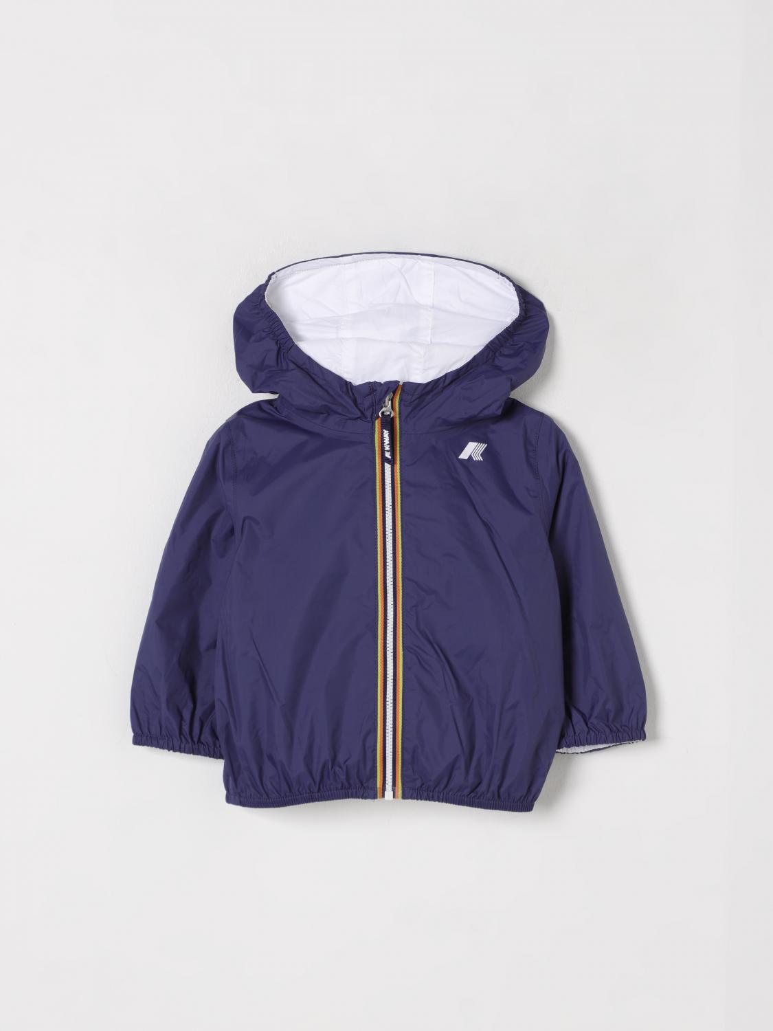 K-way Jacket  Kids Color Blue In Blue
