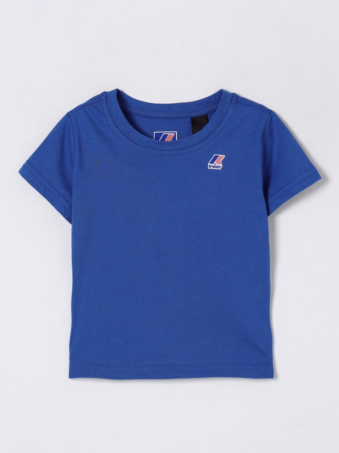 K-way T-shirt Kids Color Blue 1 In Blue 1