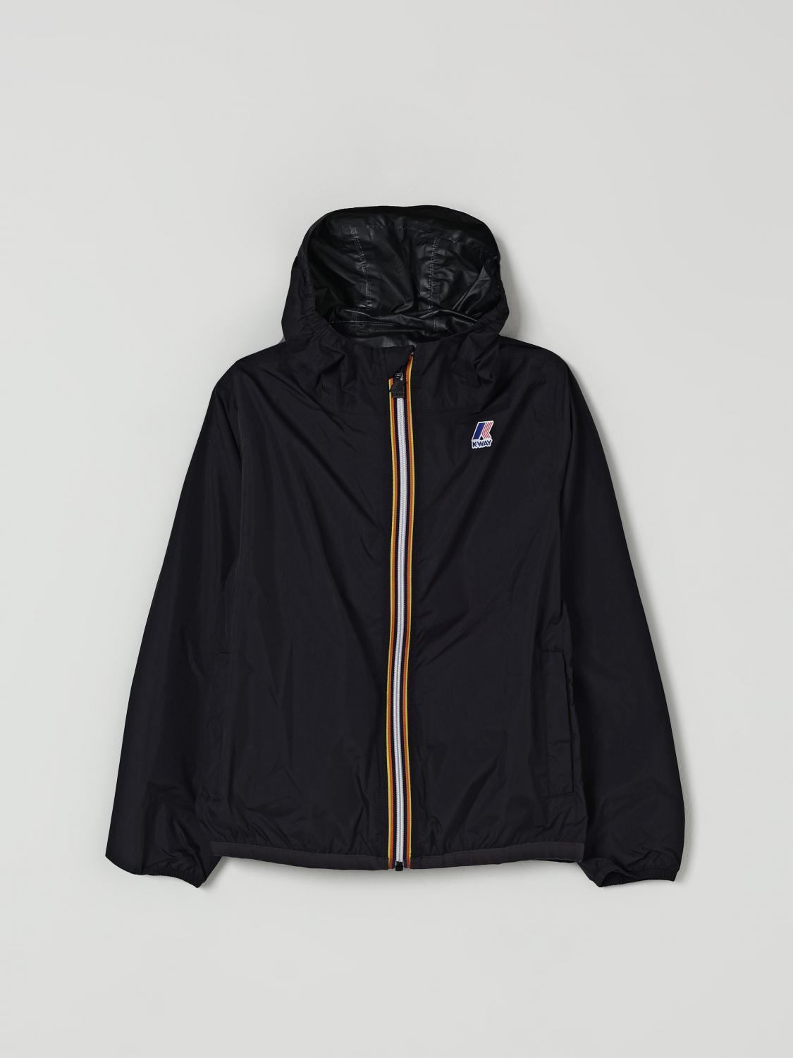 K-way Jacket Kids Color Black In Black