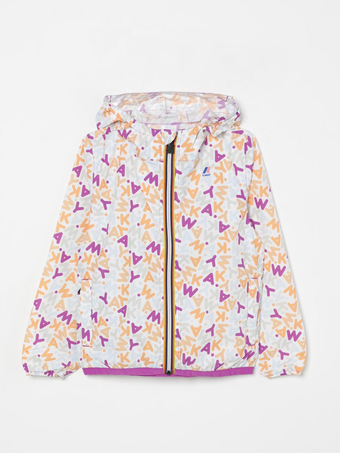 K-WAY JACKET K-WAY KIDS COLOR PINK 427415010