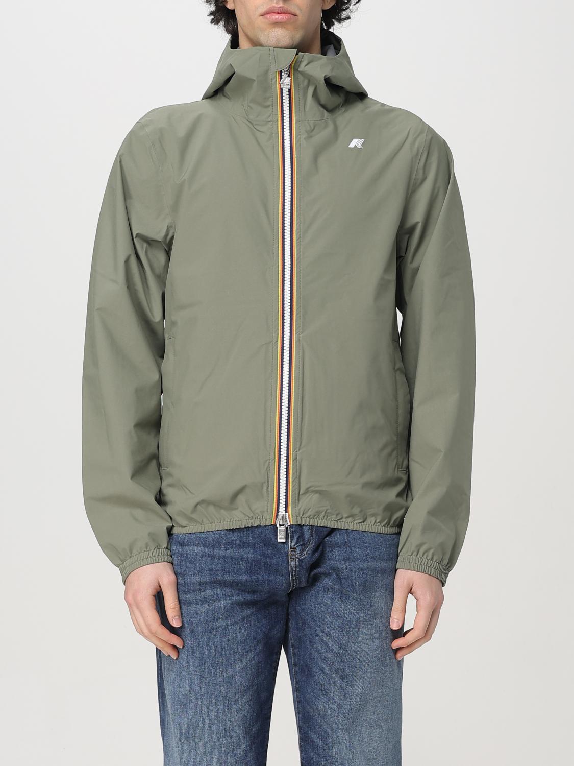 K-way Jacket  Men Color Green In Green