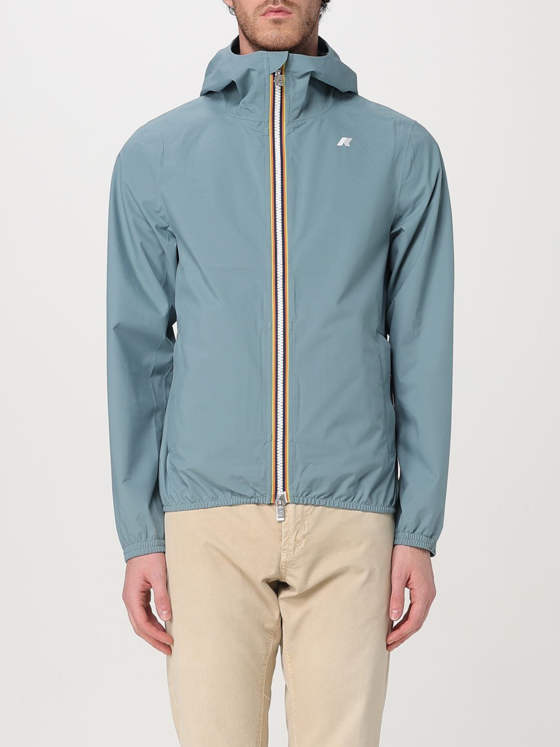K-way Jacket  Men Color Grass Green In Grass Green