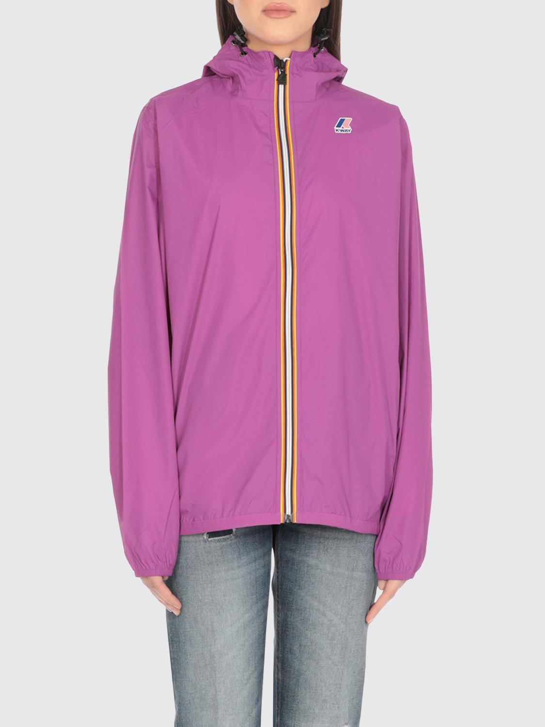K-way Jacket  Men Color Violet