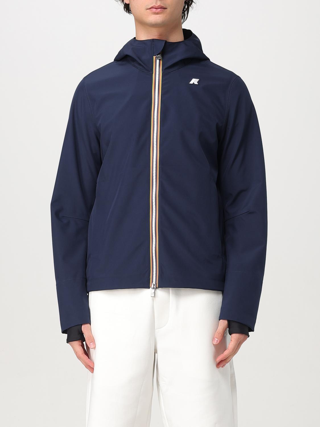 K-way Jacket  Men Color Navy In Blue