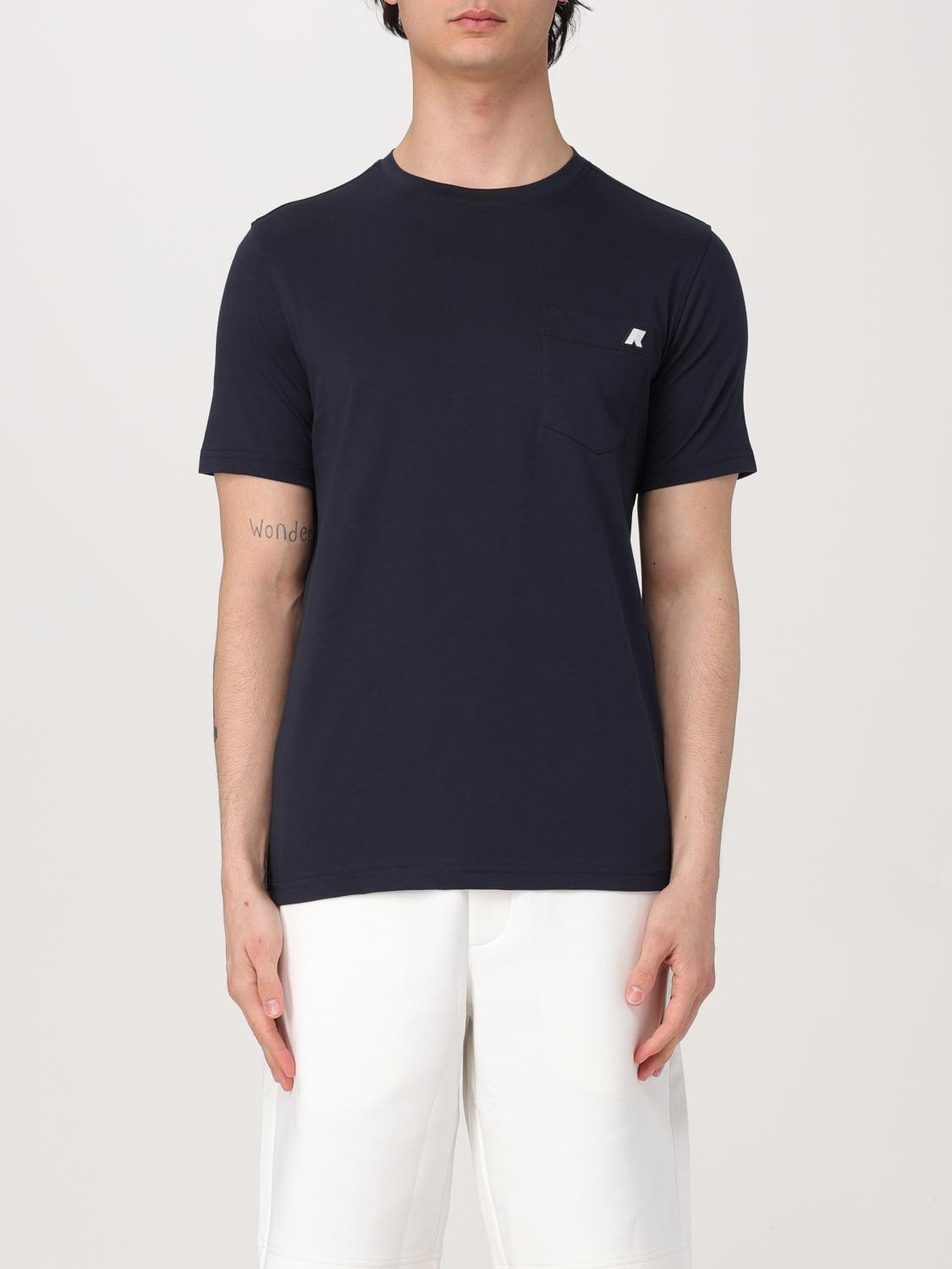 K-way T-shirt Men Color Blue In Blue