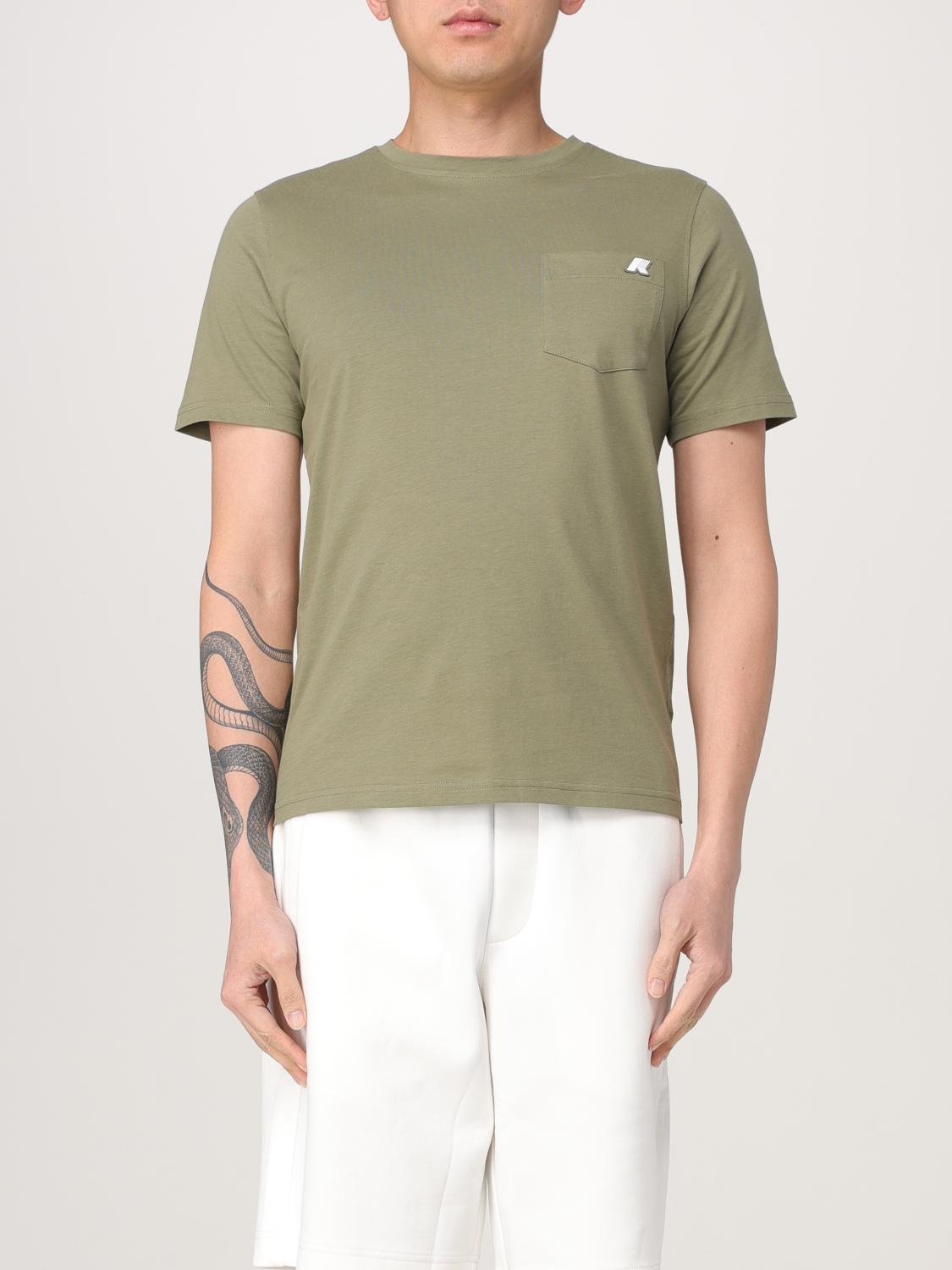 K-way T-shirt Odom Green Lichen In Military