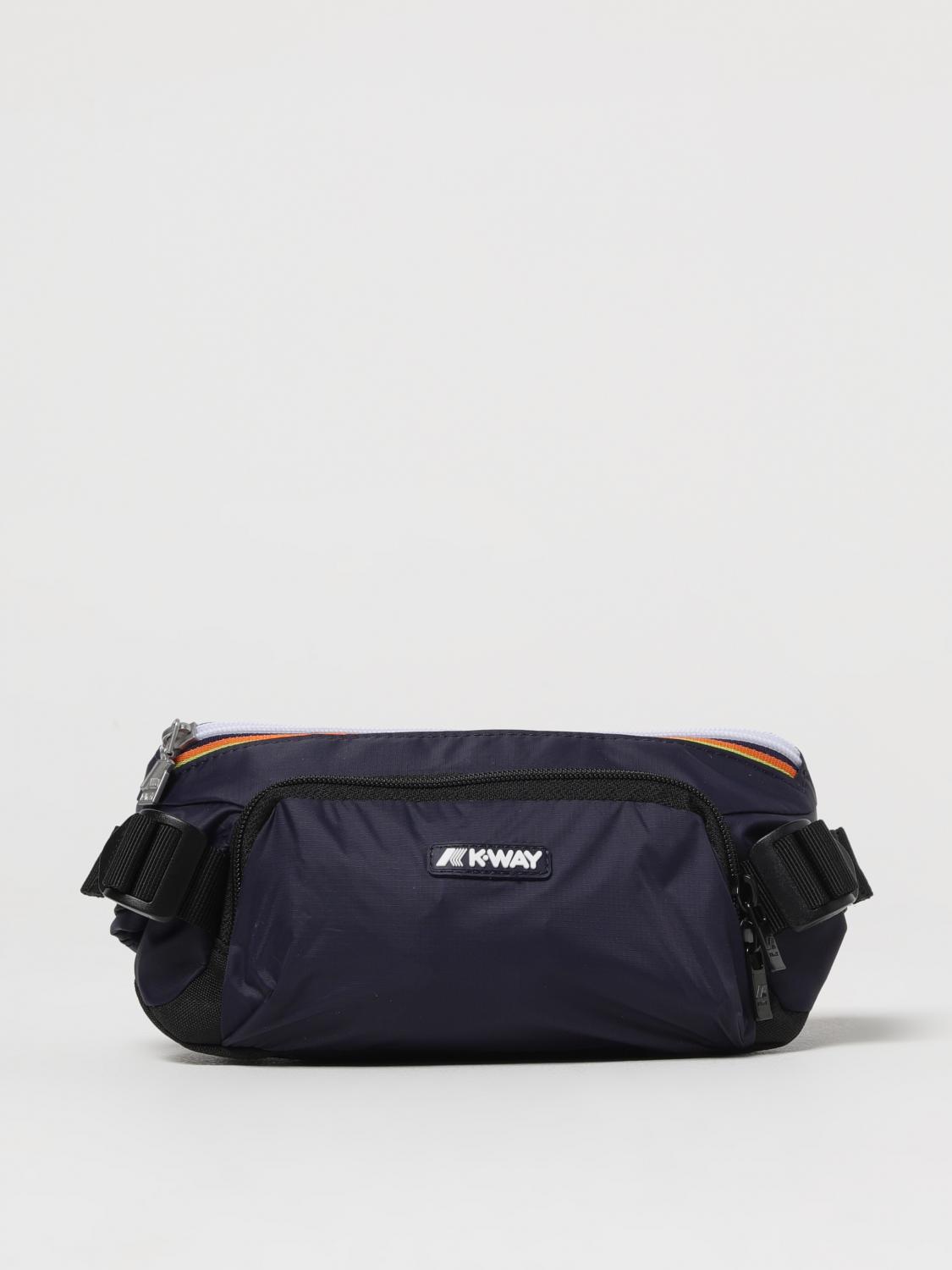 K-way Belt Bag Men Color Blue In Blue