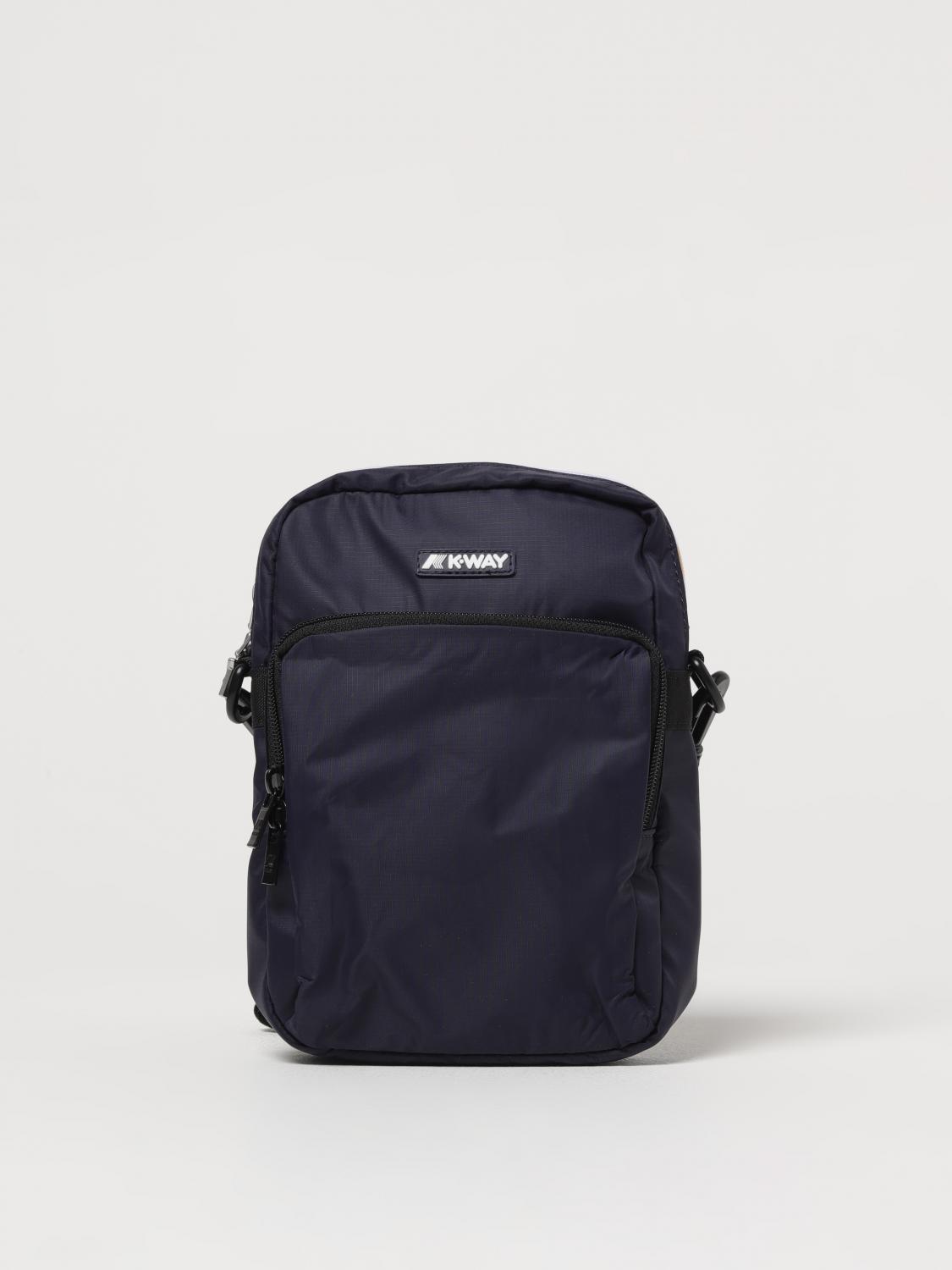 K-WAY SHOULDER BAG K-WAY MEN COLOR BLUE 427431009