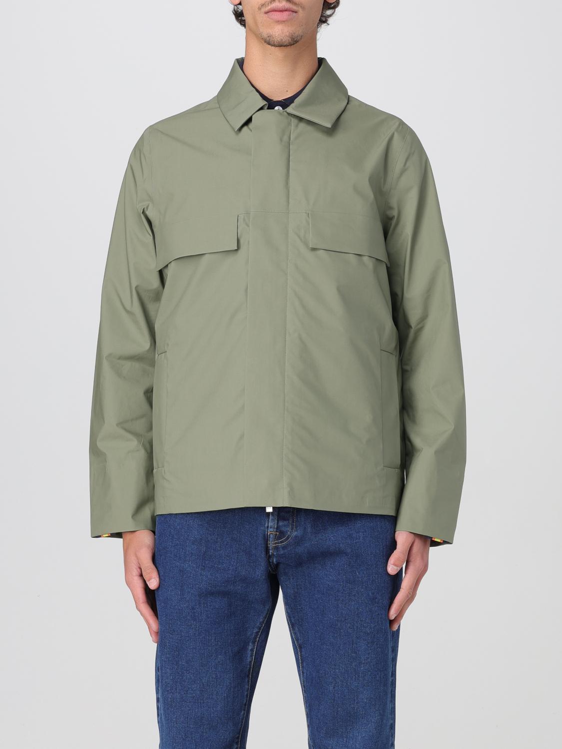 K-way Windproof Cotton Jacket In Military