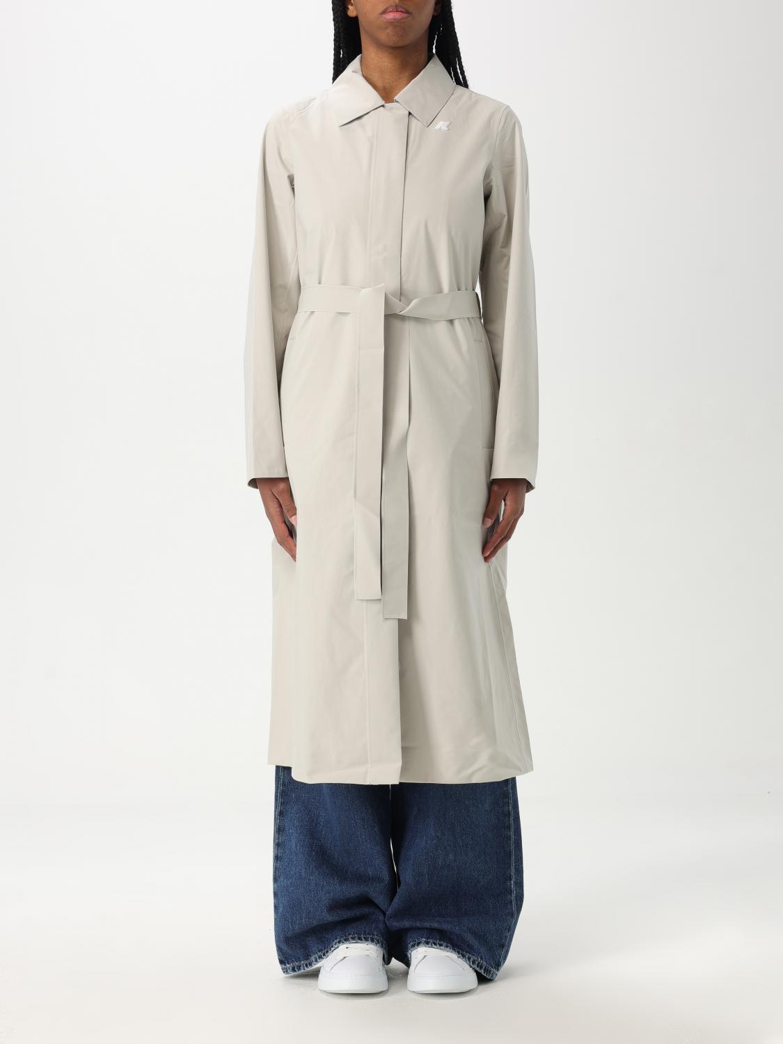 K-way Jacket  Woman Color Beige In Beige