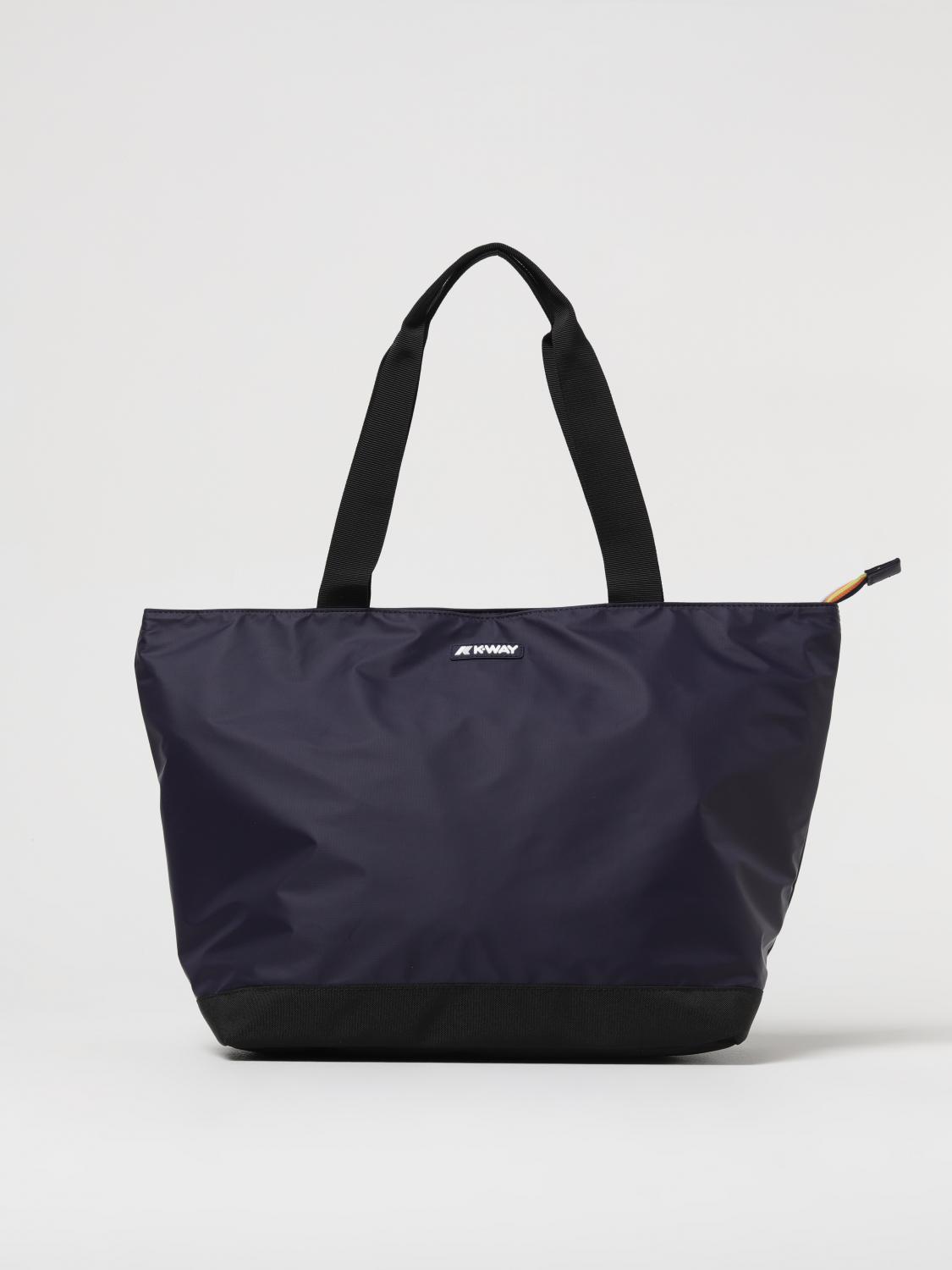 K-way Shoulder Bag Woman Color Blue In Blue