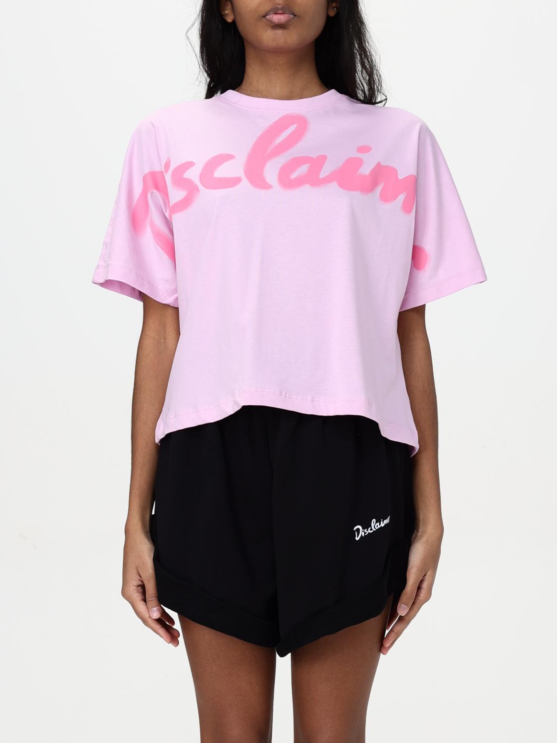 Disclaimer T-shirt  Damen Farbe Pink In Pink