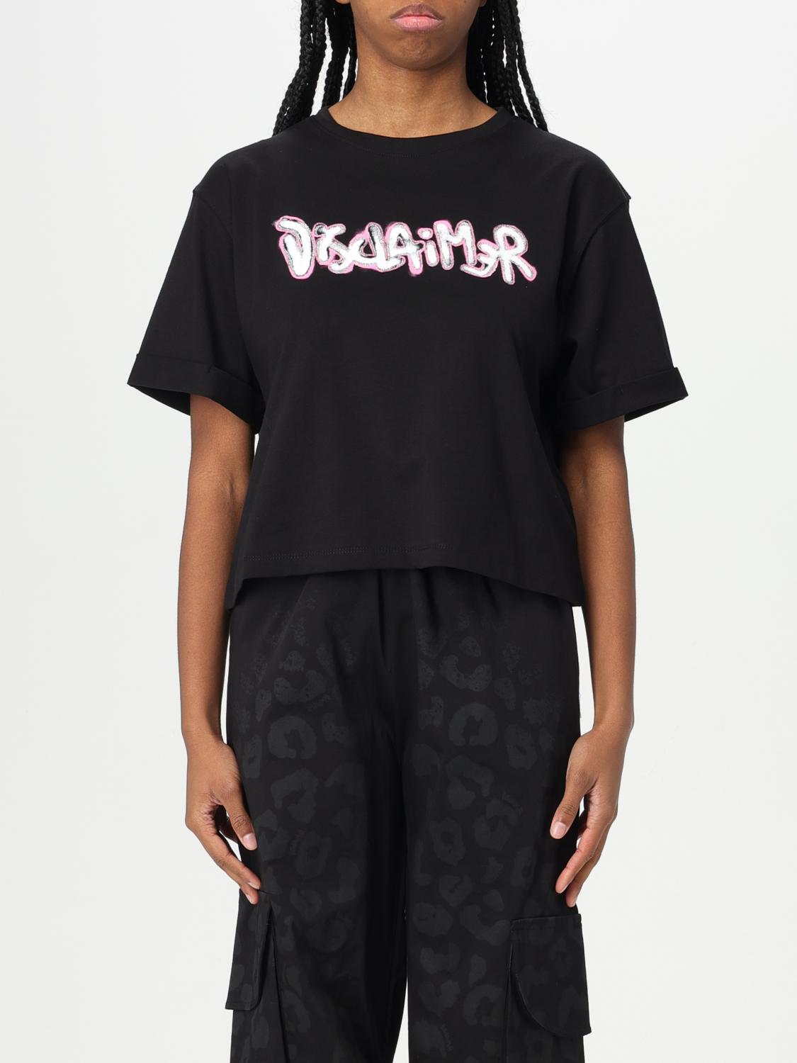 Disclaimer T-shirt Woman Color Black In Black
