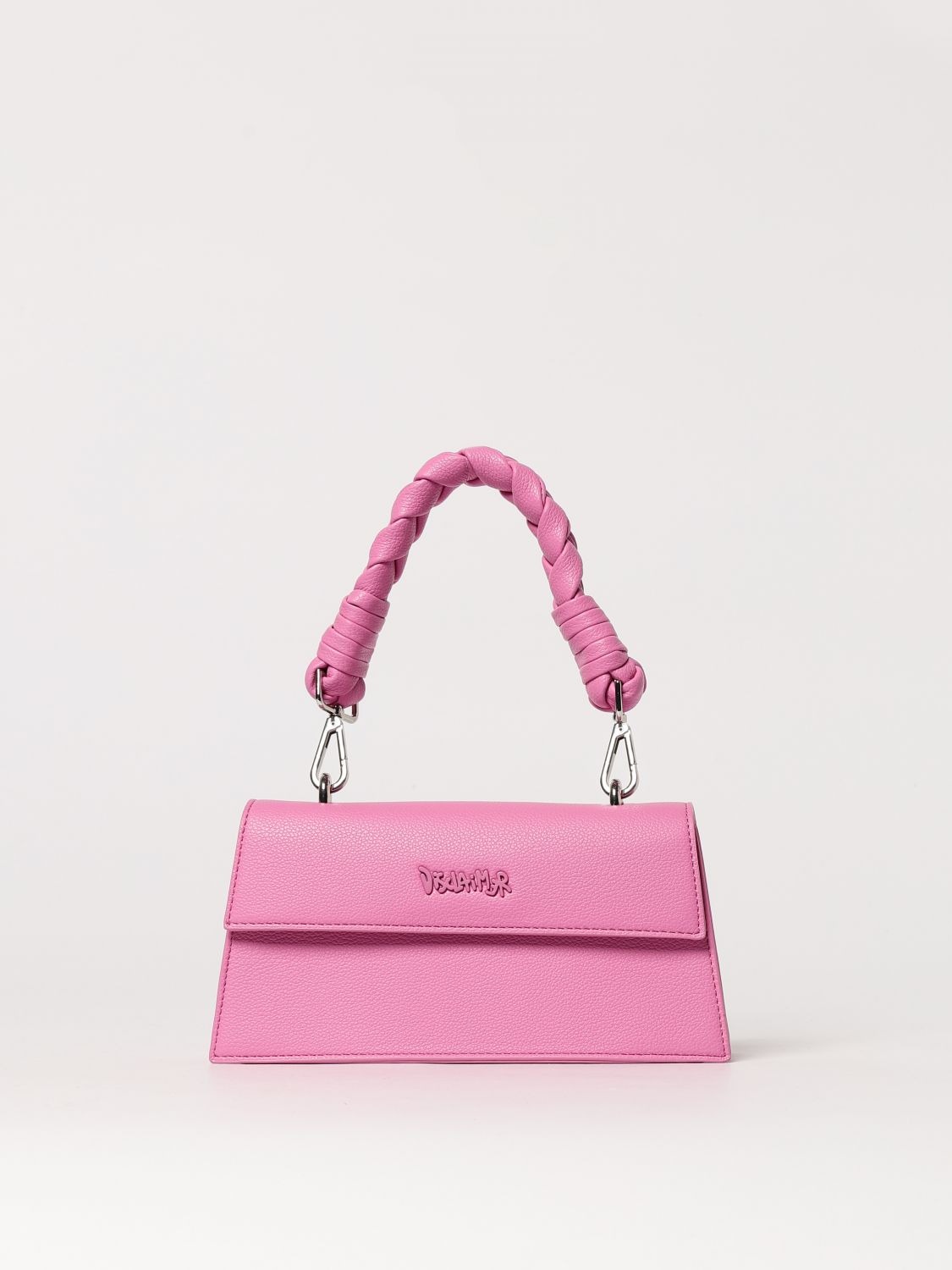 Disclaimer Crossbody Bags Woman Color Fuchsia In Fuchsia