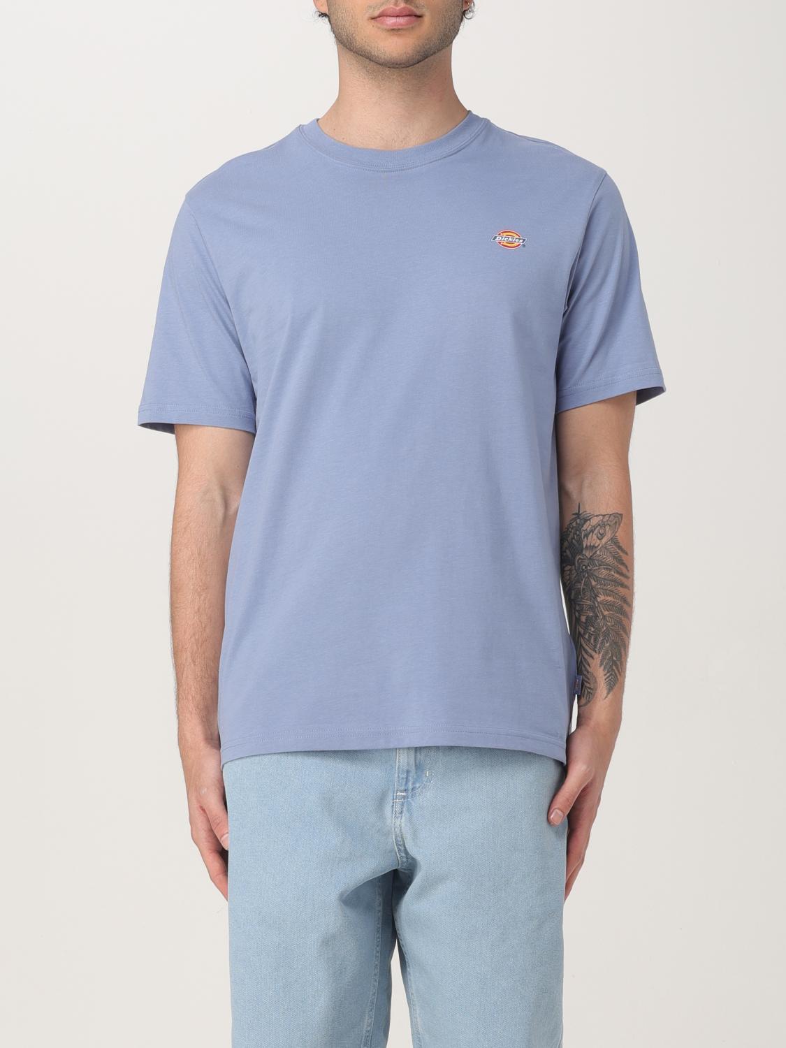 Dickies T-shirt Men Color Gnawed Blue In Gnawed Blue