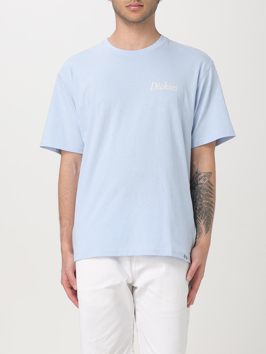 Dickies T-shirt Men Color Sky Blue In Sky Blue
