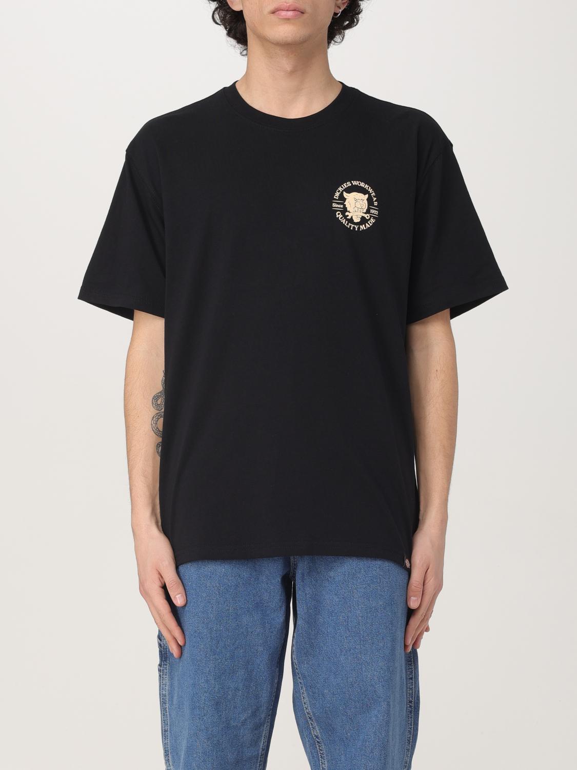 Dickies T-shirt  Men Color Black In Black