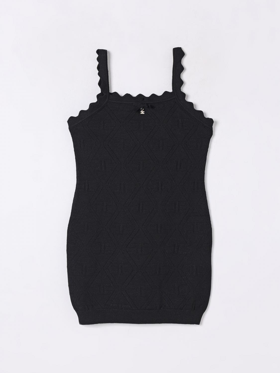 Elisabetta Franchi La Mia Bambina Dress Kids Color Black