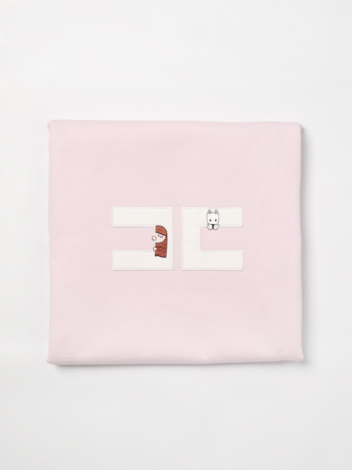 Shop Elisabetta Franchi La Mia Bambina Blanket Kids Color Pink