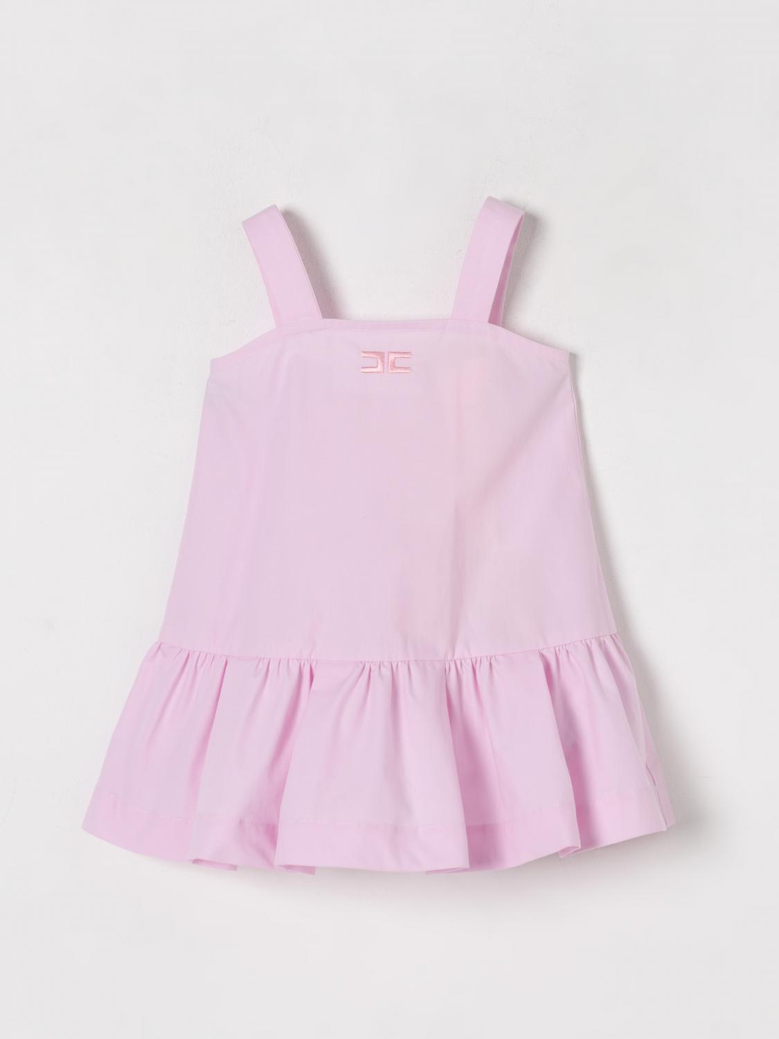 Elisabetta Franchi La Mia Bambina Romper Kids Color Pink In Pink