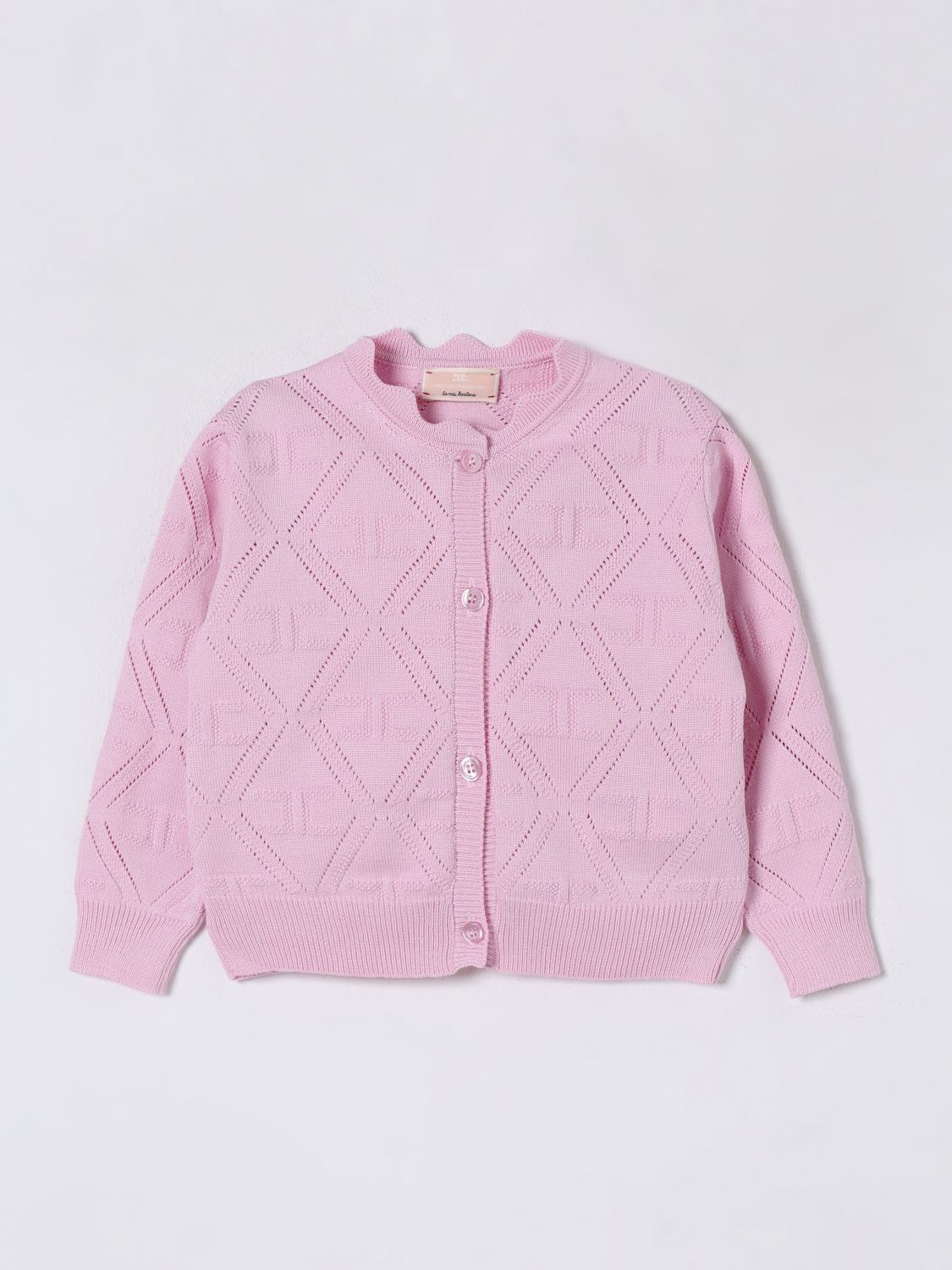 Elisabetta Franchi La Mia Bambina Sweater Kids Color Pink In Pink
