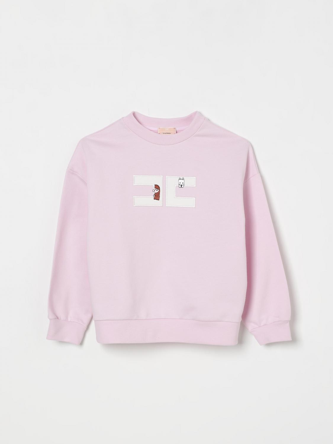 Elisabetta Franchi La Mia Bambina Sweater  Kids Color Pink In Pink