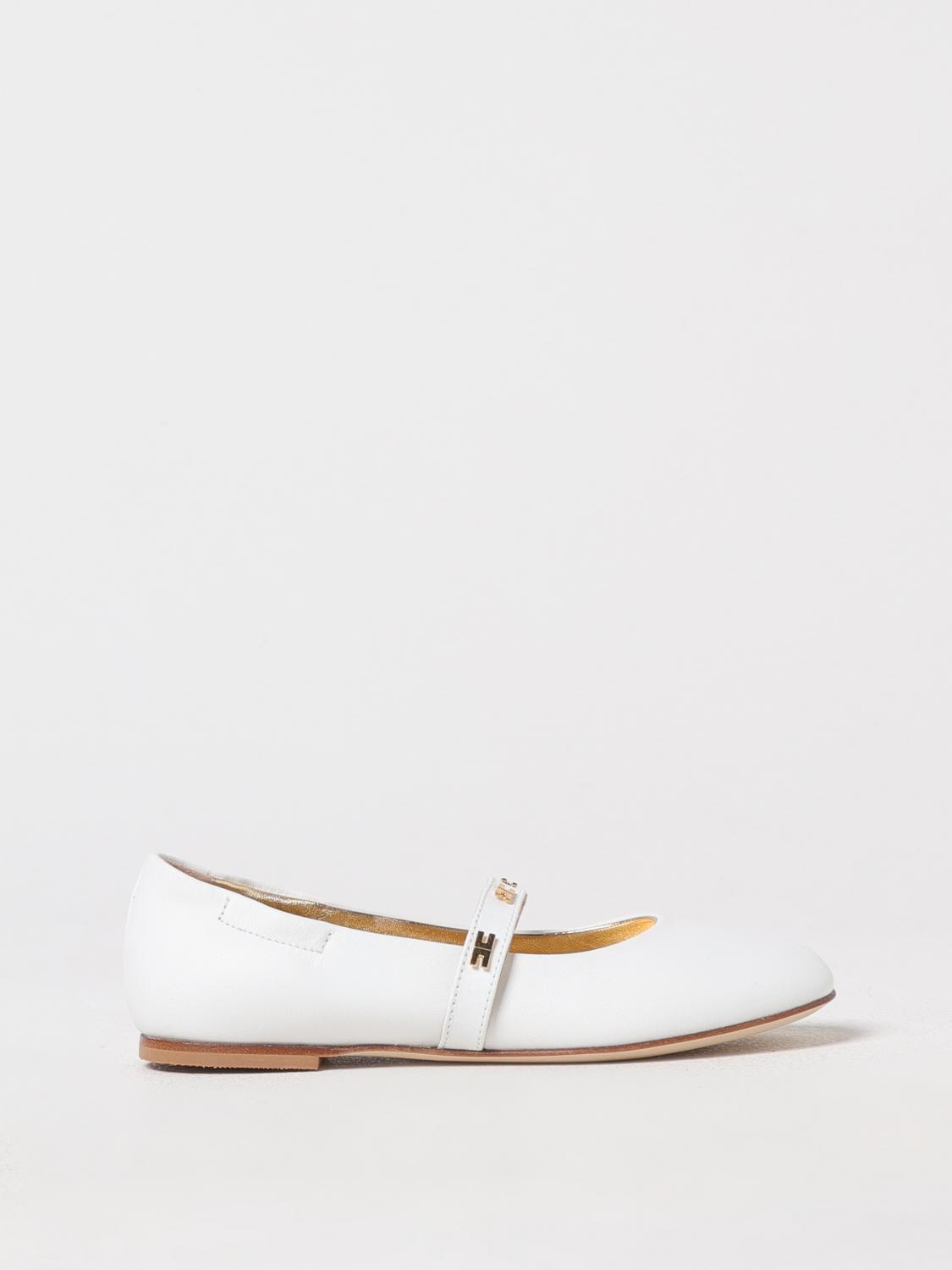 Elisabetta Franchi La Mia Bambina Schuhe Kinder Farbe Weiss In Weiss