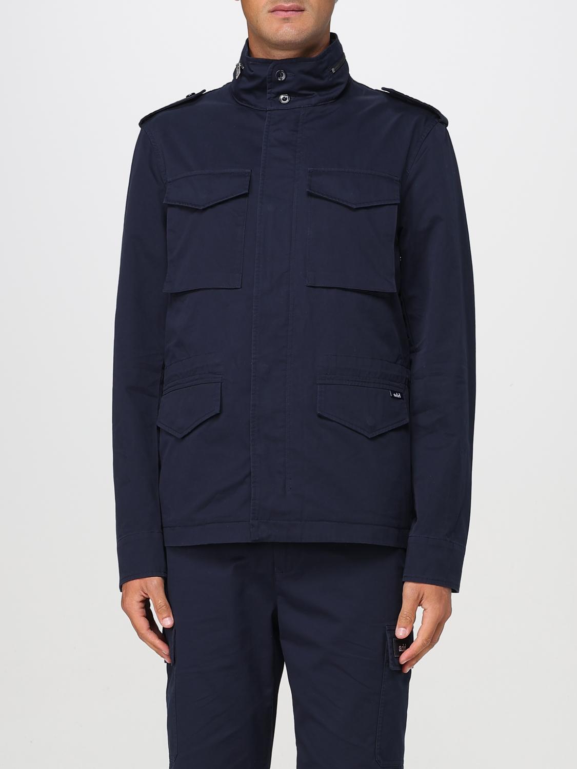 Add Jacket Men Color Blue