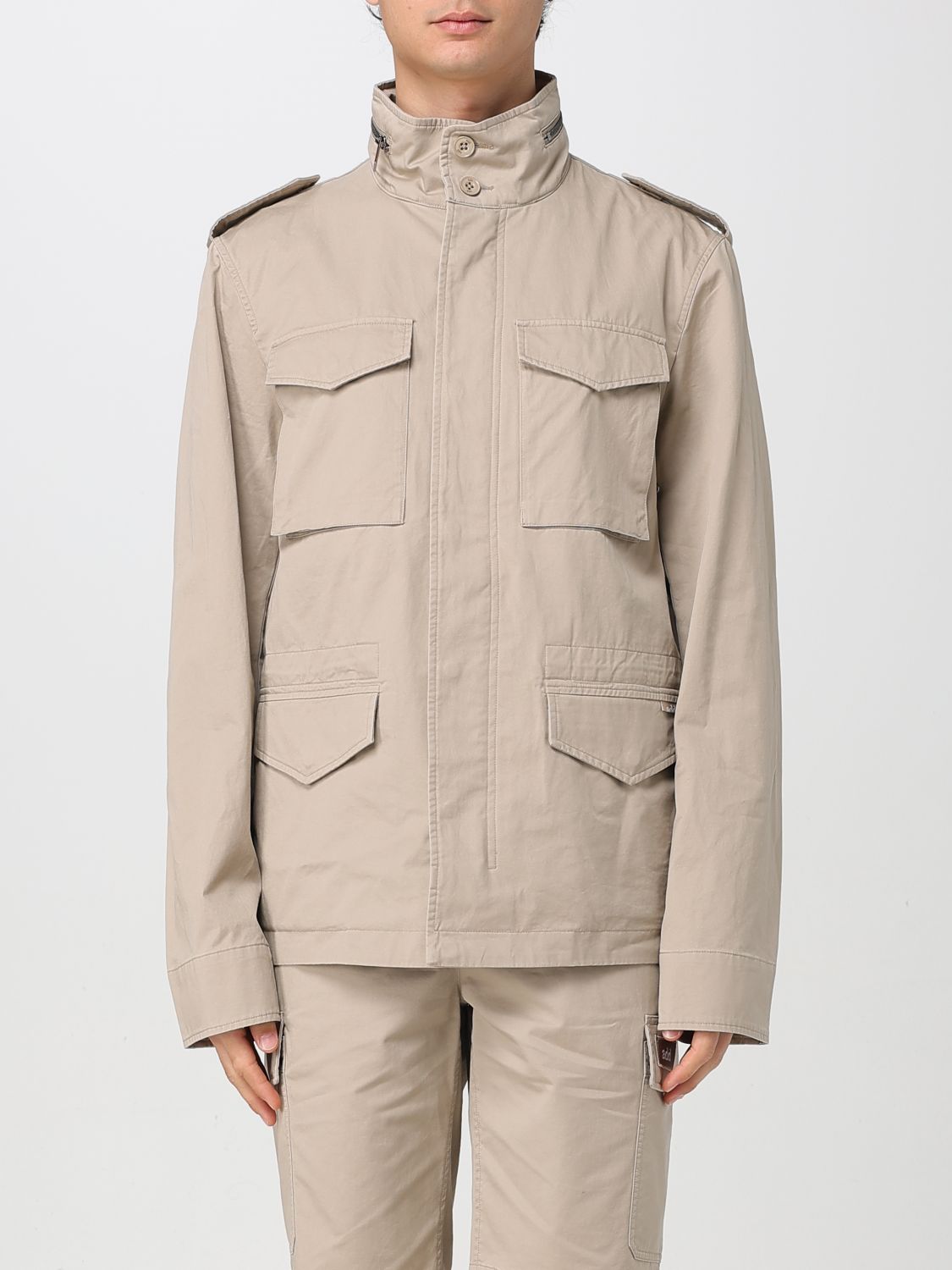 Add Jacket Men Color Dove Grey