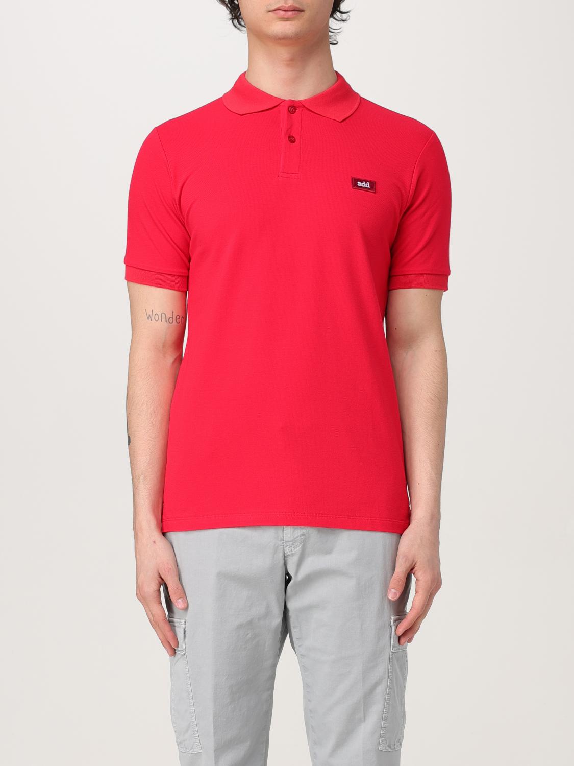 Add Polo Shirt  Men Color Red In Red