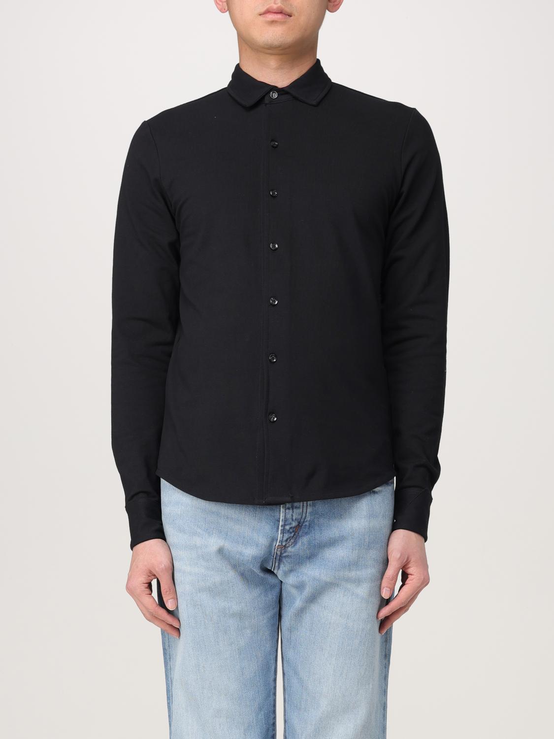 Add Shirt Men Color Black In Black
