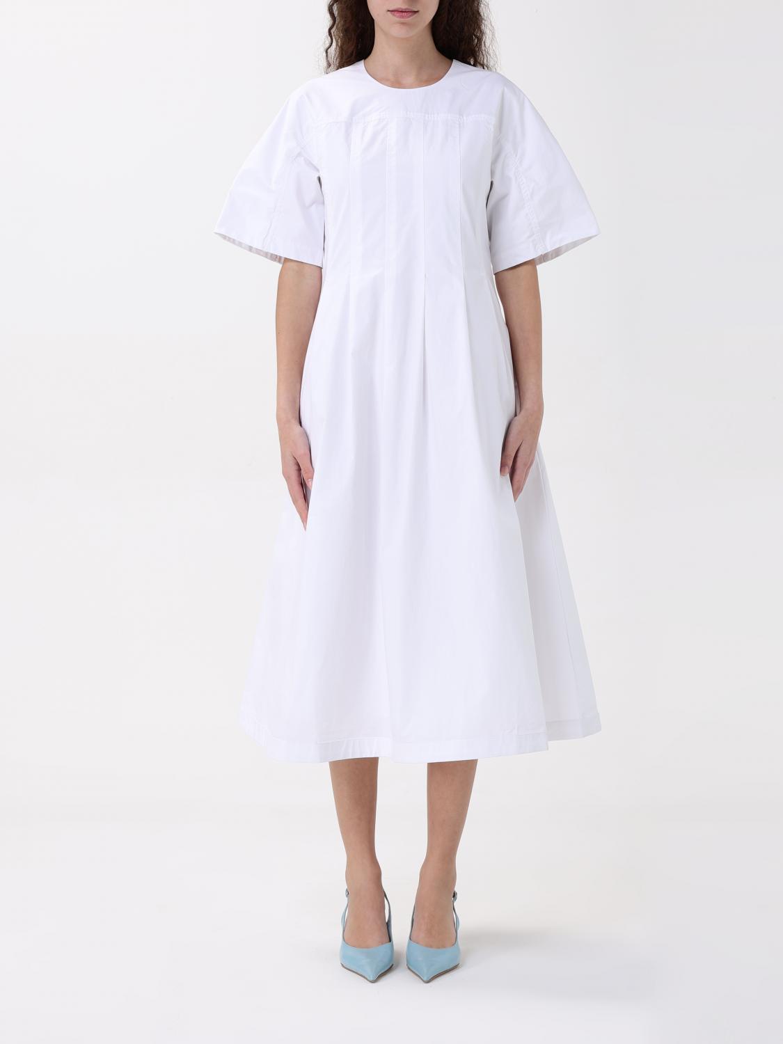 Add Dress Woman Color White In White