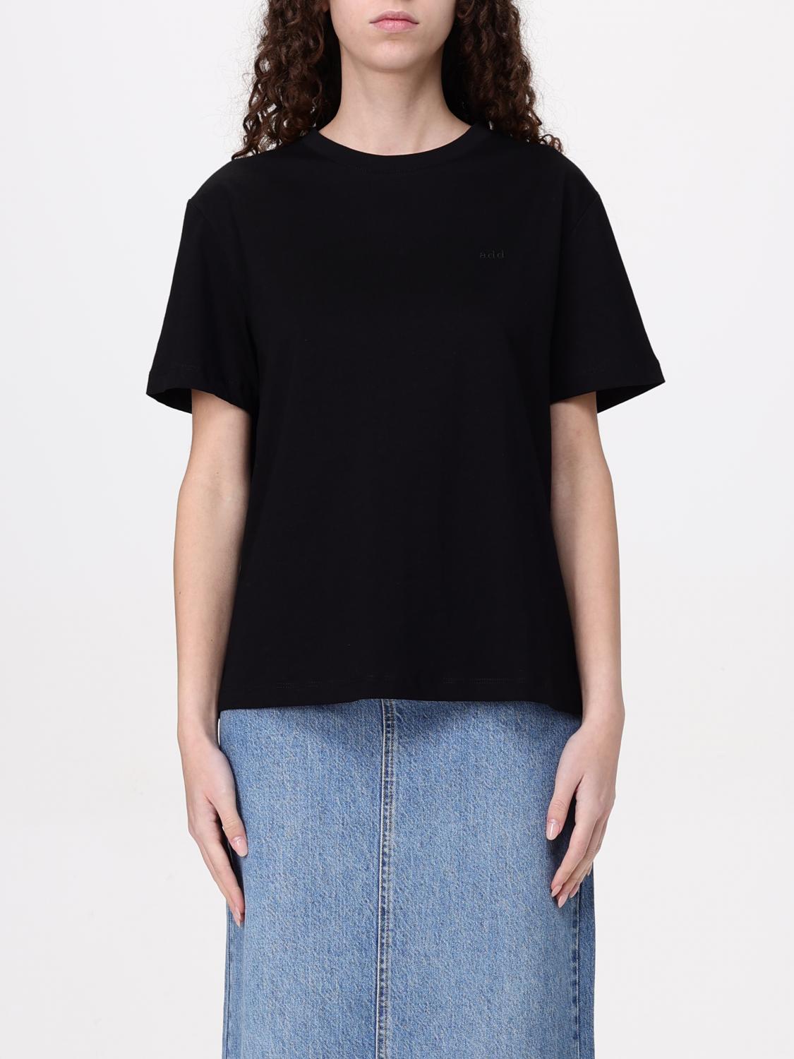 Shop Add T-shirt Woman Color Black