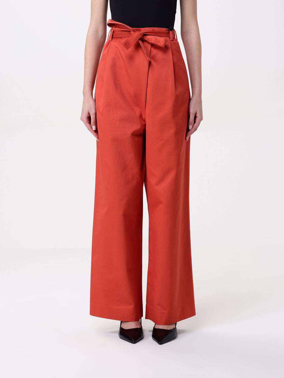 Add Pants Woman Color Orange In Orange