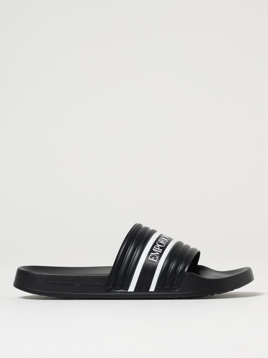 Emporio Armani Shoes  Swimwear Men Color Black