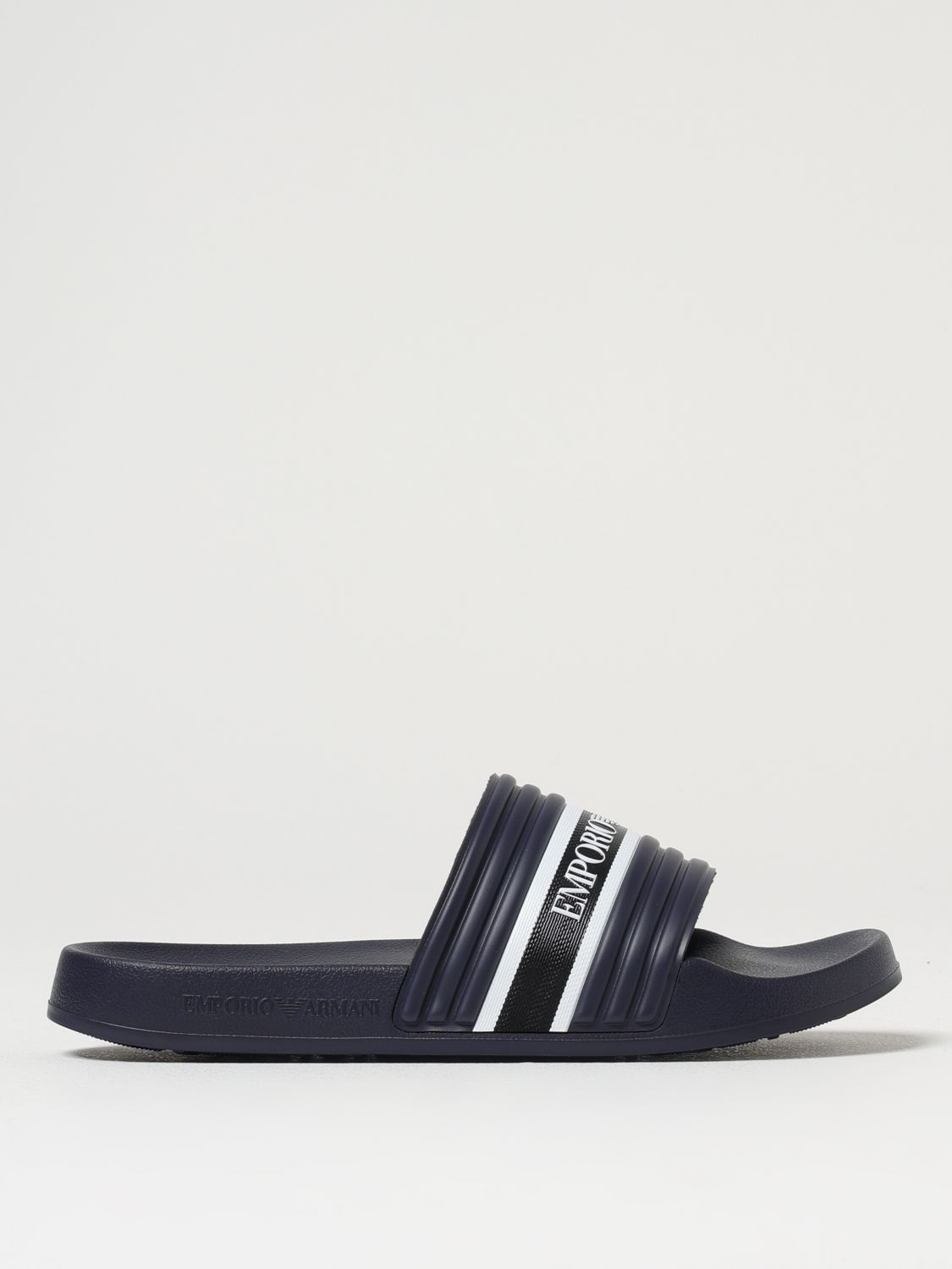 Emporio Armani Shoes  Swimwear Men Color Blue